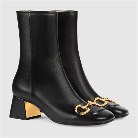 gucci fringed horsebit boots|gucci heeled ankle boots.